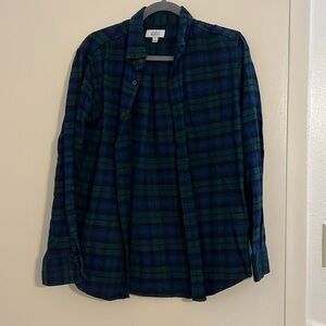 Croft & Borrow S Small Men’s Flannel Stewart‎ Plaid 100% cotton